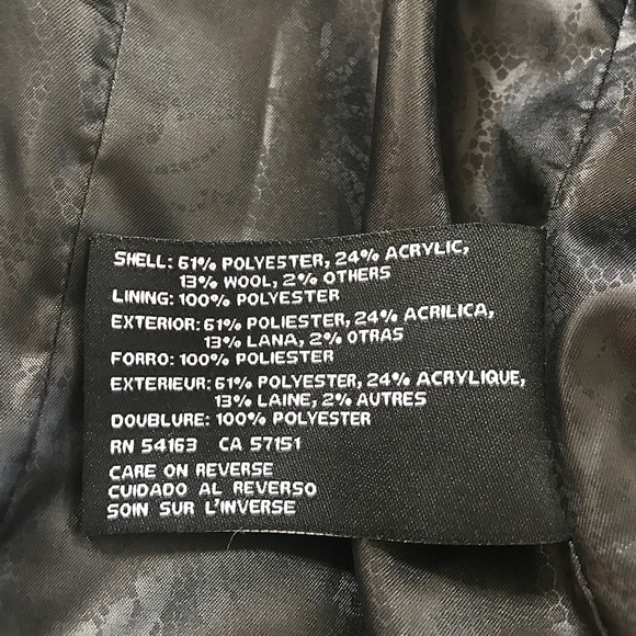 GUESS Wool Blend Winter Midi Coat - Picture 9 of 10